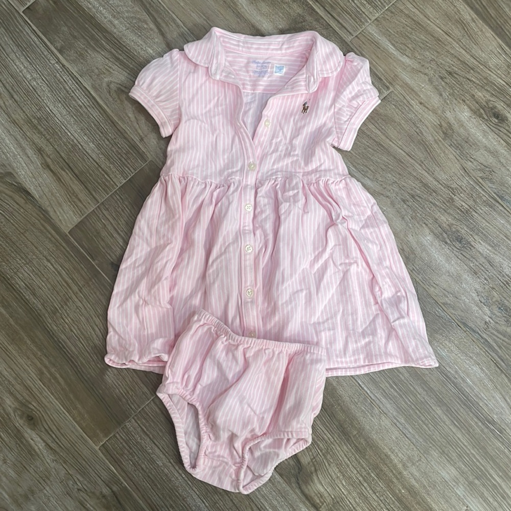 Polo Ralph Lauren dress with bloomers